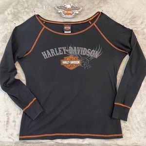 Long Sleeve Harley Davidson Tee